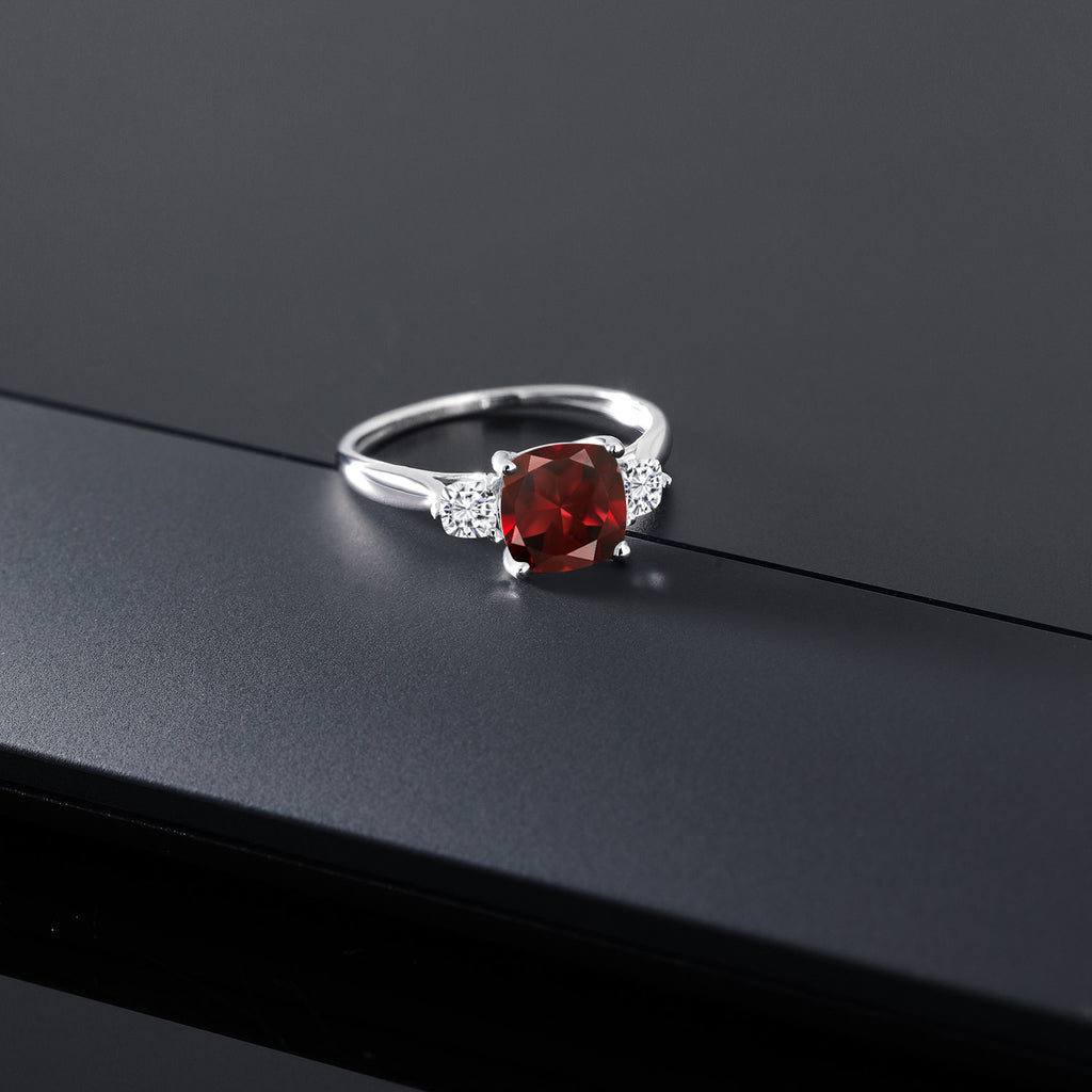 Ring in 10K White Gold