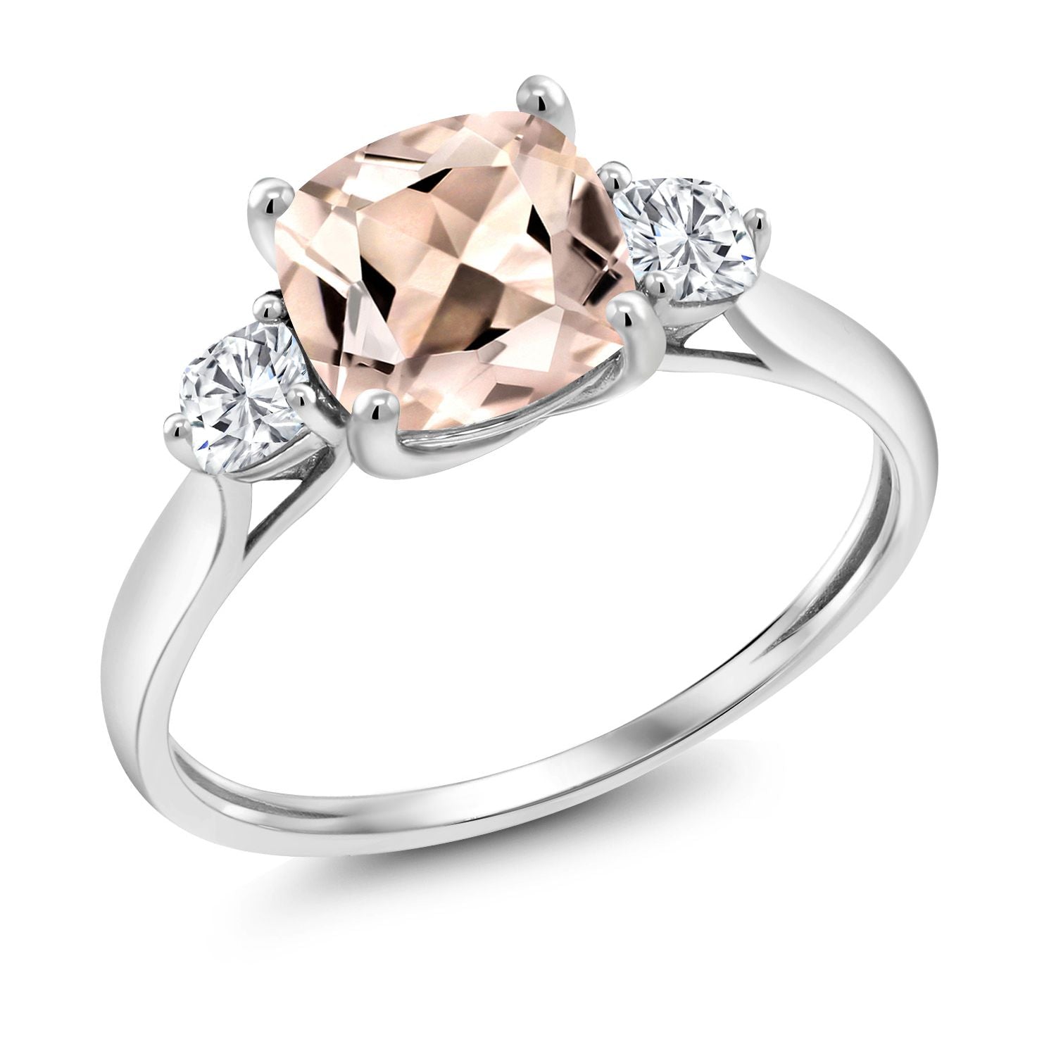 Ring in 10K White Gold