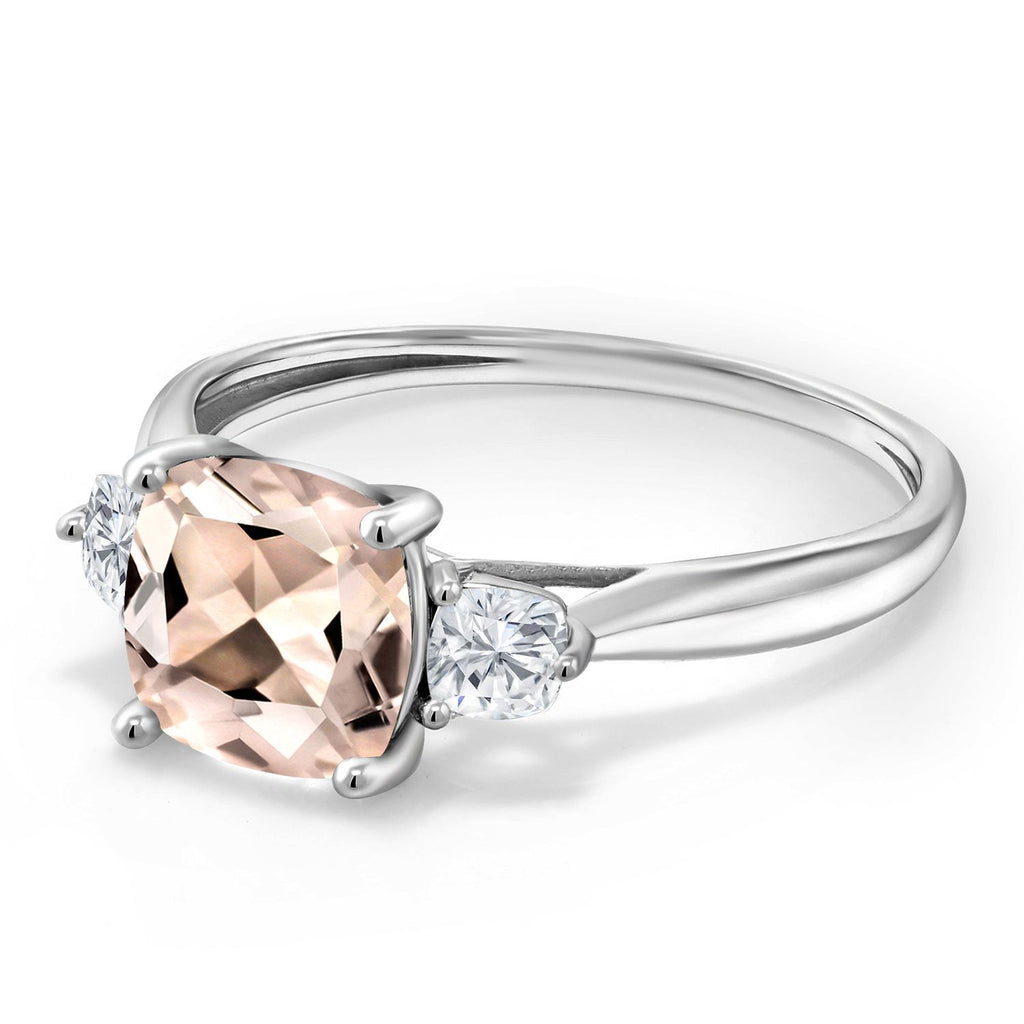 Ring in 10K White Gold