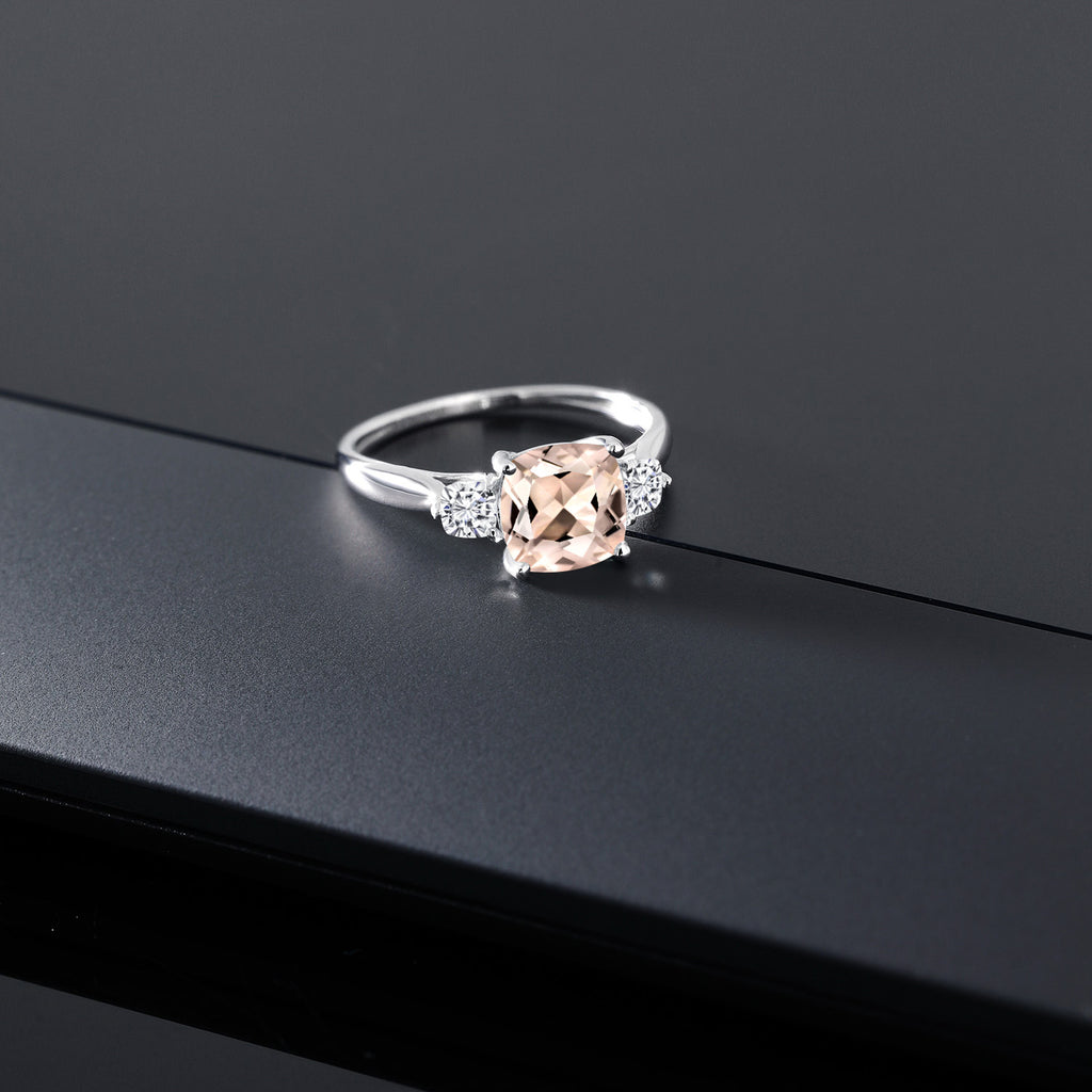 Ring in 10K White Gold