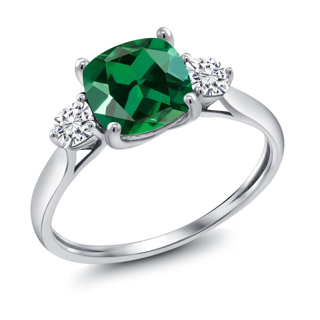 Ring in 10K White Gold