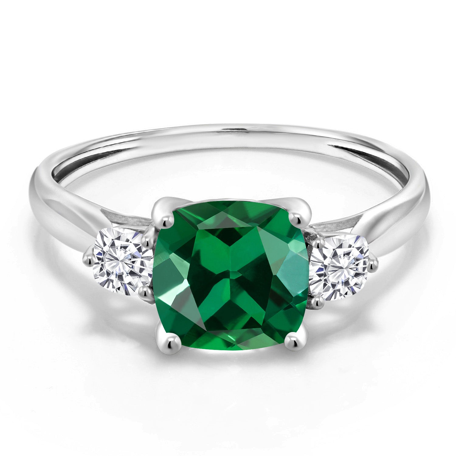 Ring in 10K White Gold