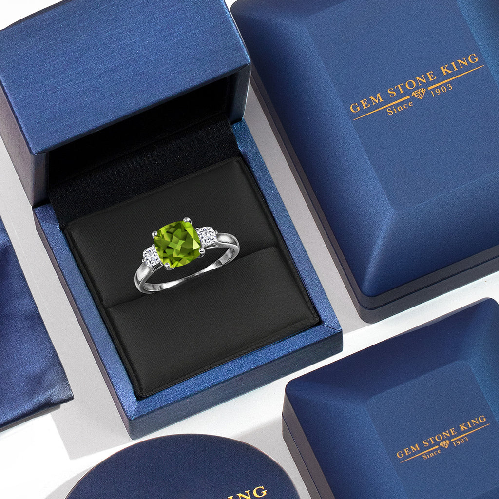 Ring in 10K White Gold