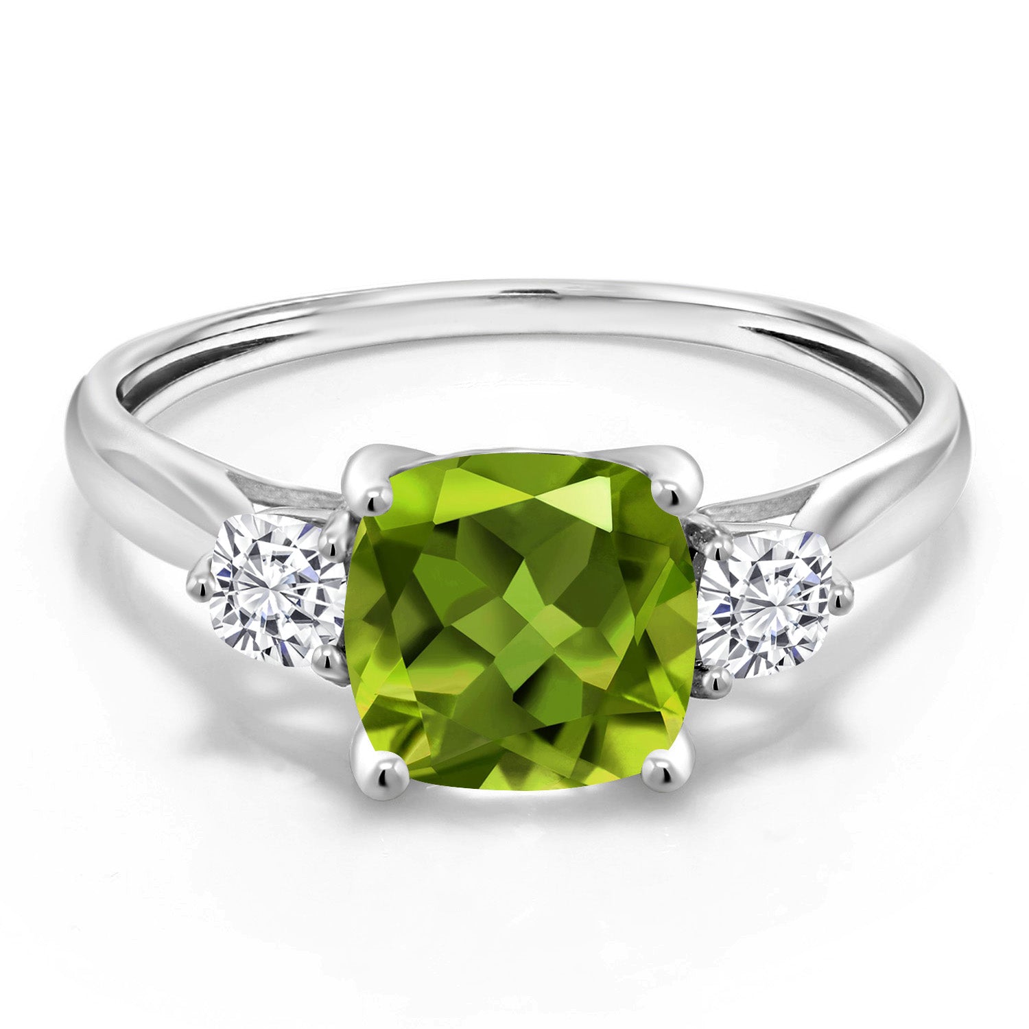 Ring in 10K White Gold