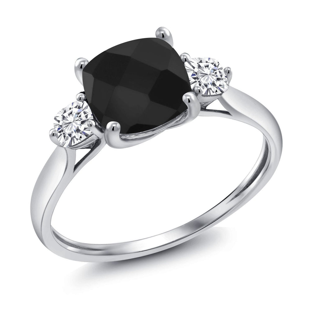 Ring in 10K White Gold