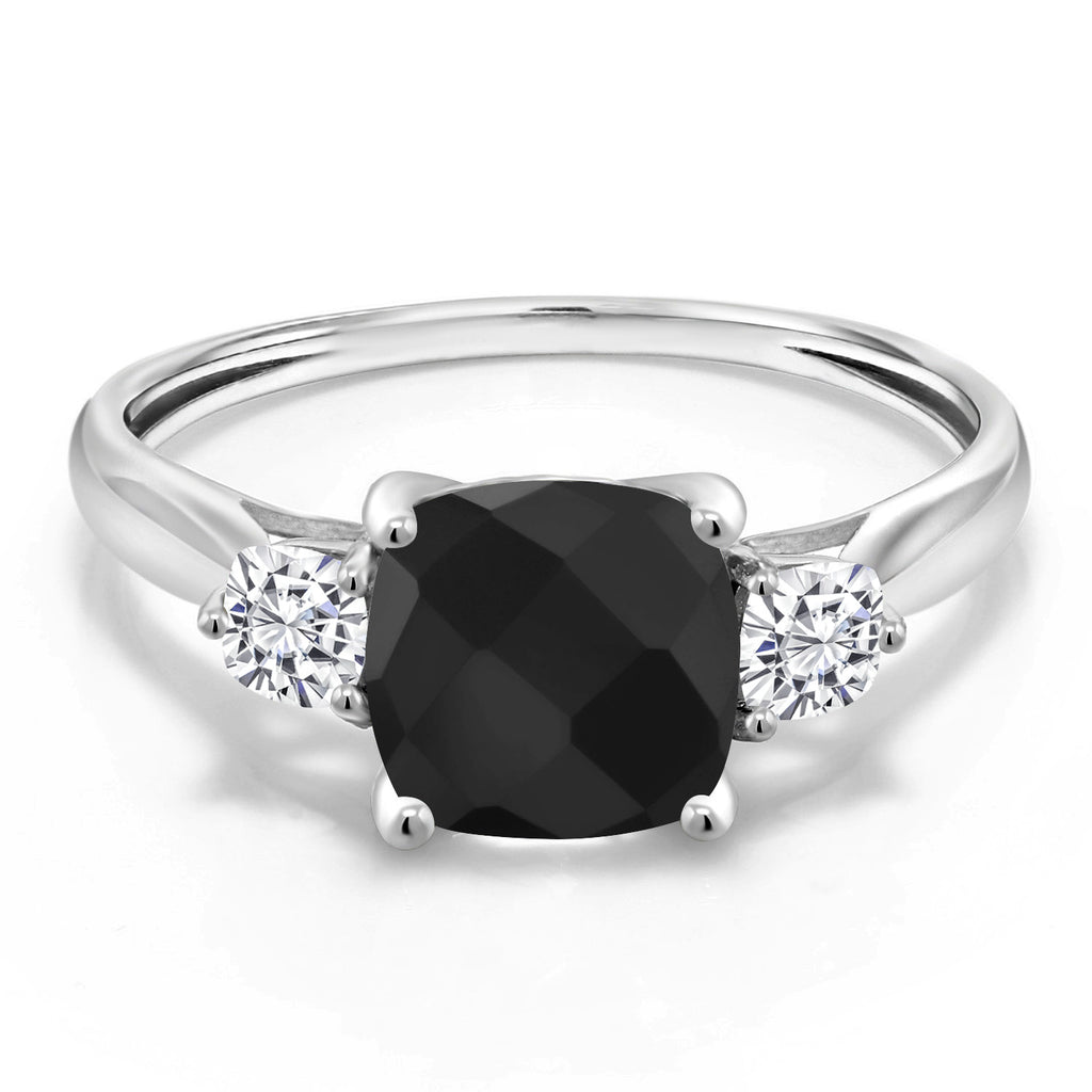 Ring in 10K White Gold
