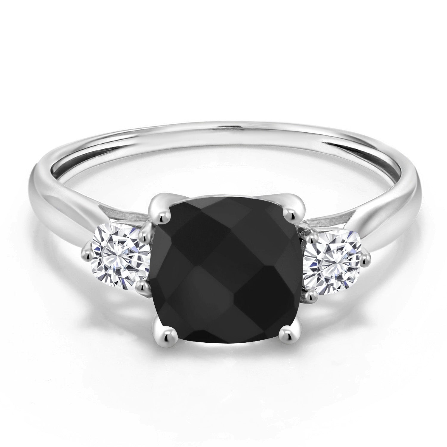 Ring in 10K White Gold