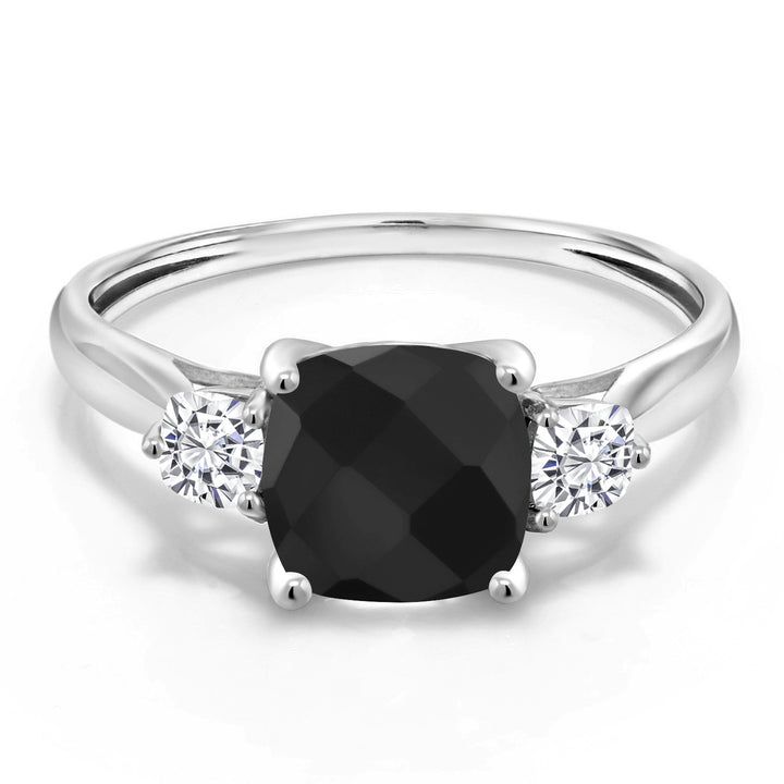 Ring in 10K White Gold