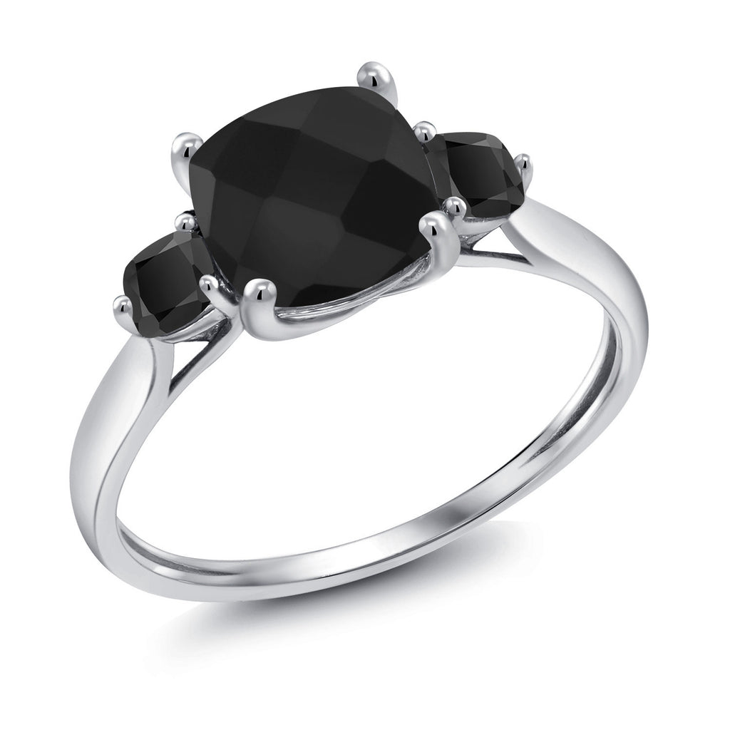 Ring in 10K White Gold
