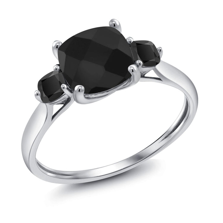 Ring in 10K White Gold
