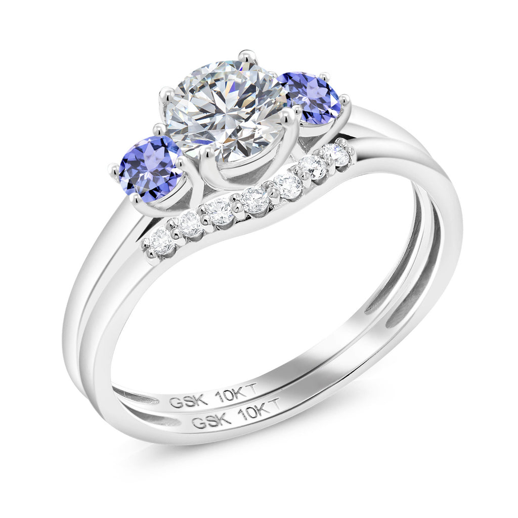 Ring in 10K White Gold