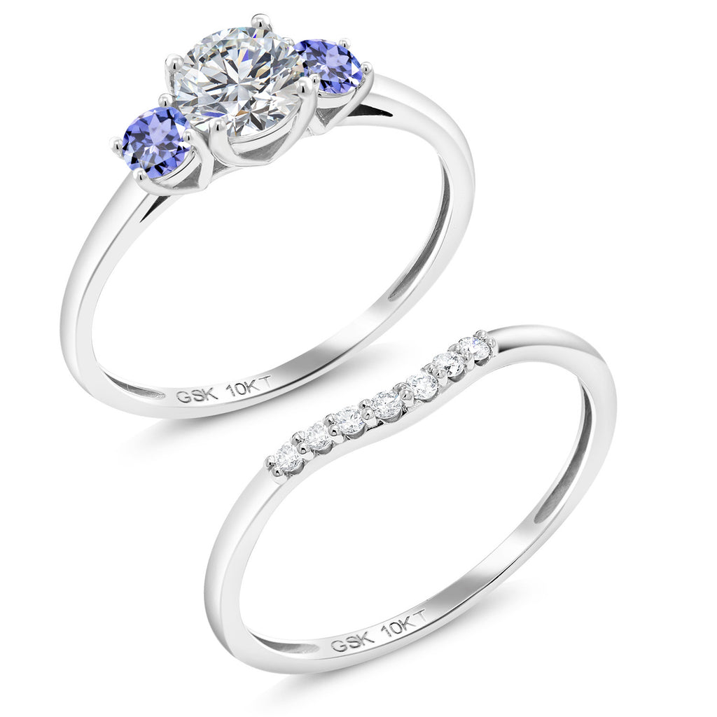 Ring in 10K White Gold