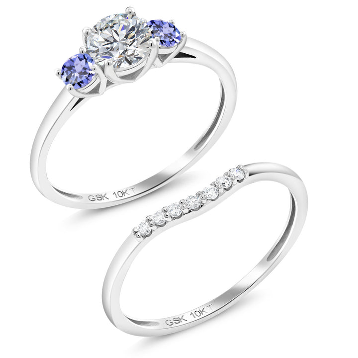 Ring in 10K White Gold