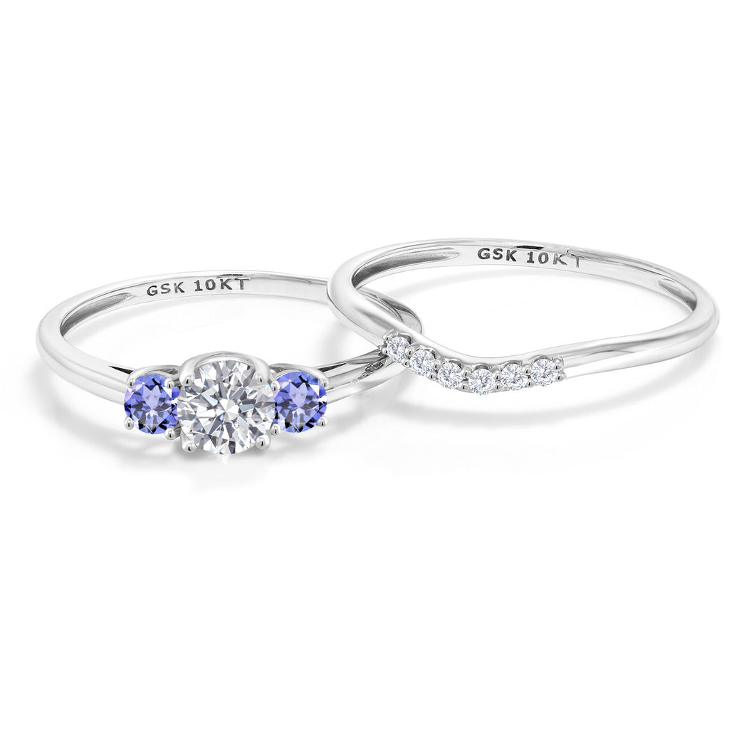 Ring in 10K White Gold