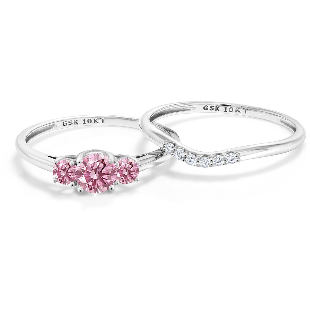 Ring in 10K White Gold