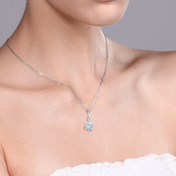 Pendant in 10K White Gold