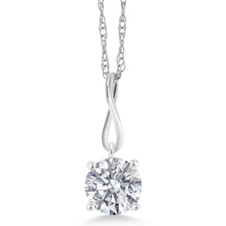 Pendant in 10K White Gold