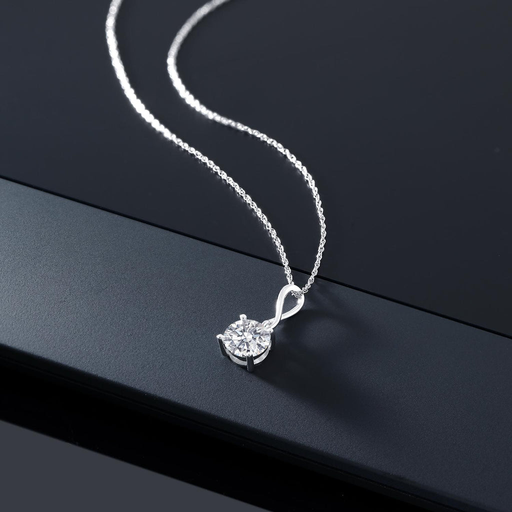 Pendant in 10K White Gold