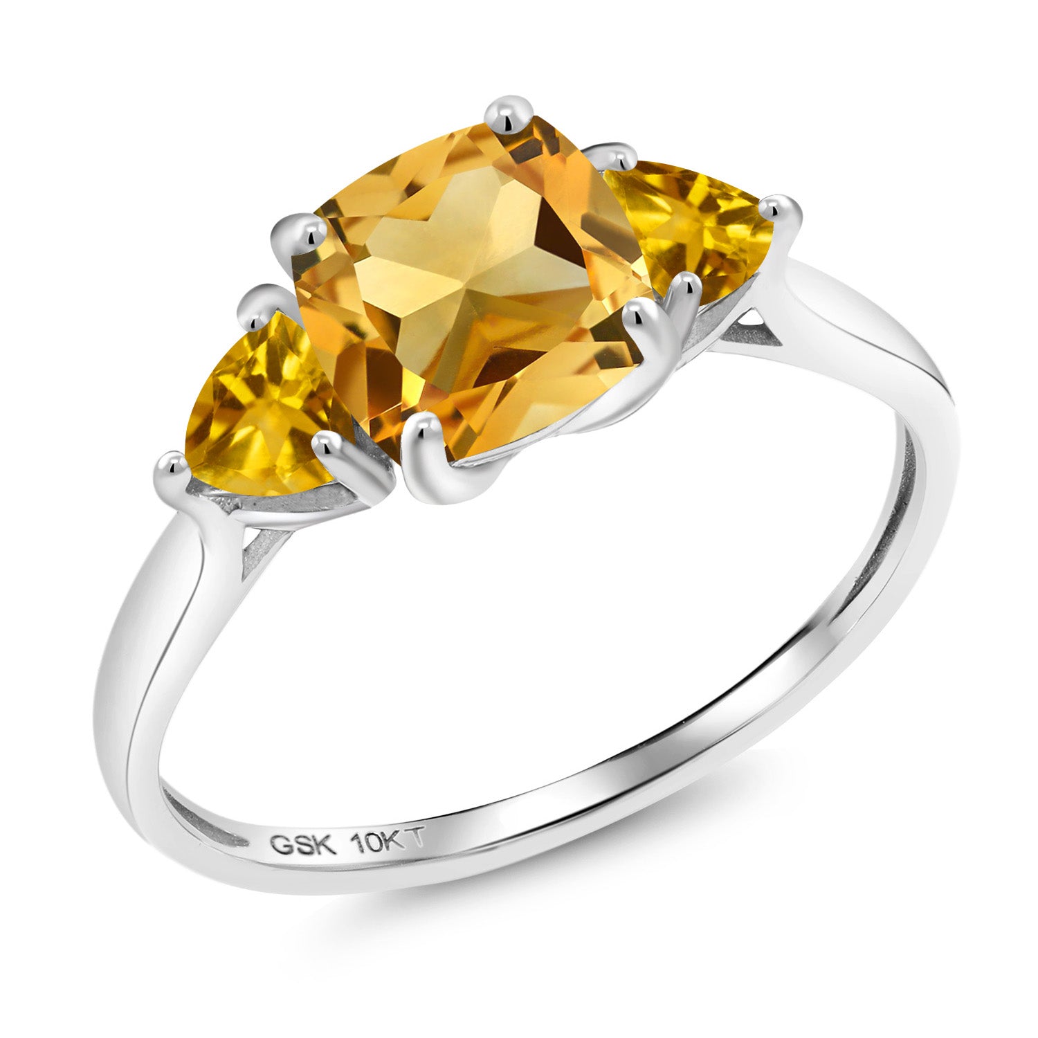 Ring in 10K White Gold