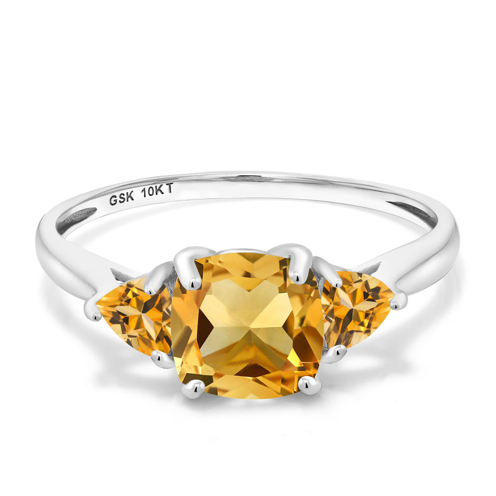 Ring in 10K White Gold