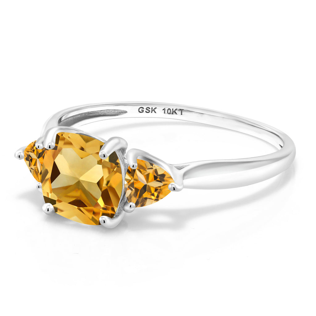 Ring in 10K White Gold