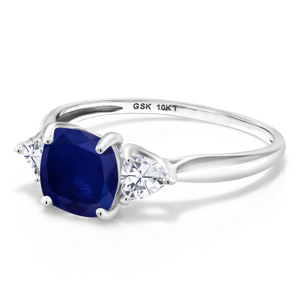 Ring in 10K White Gold