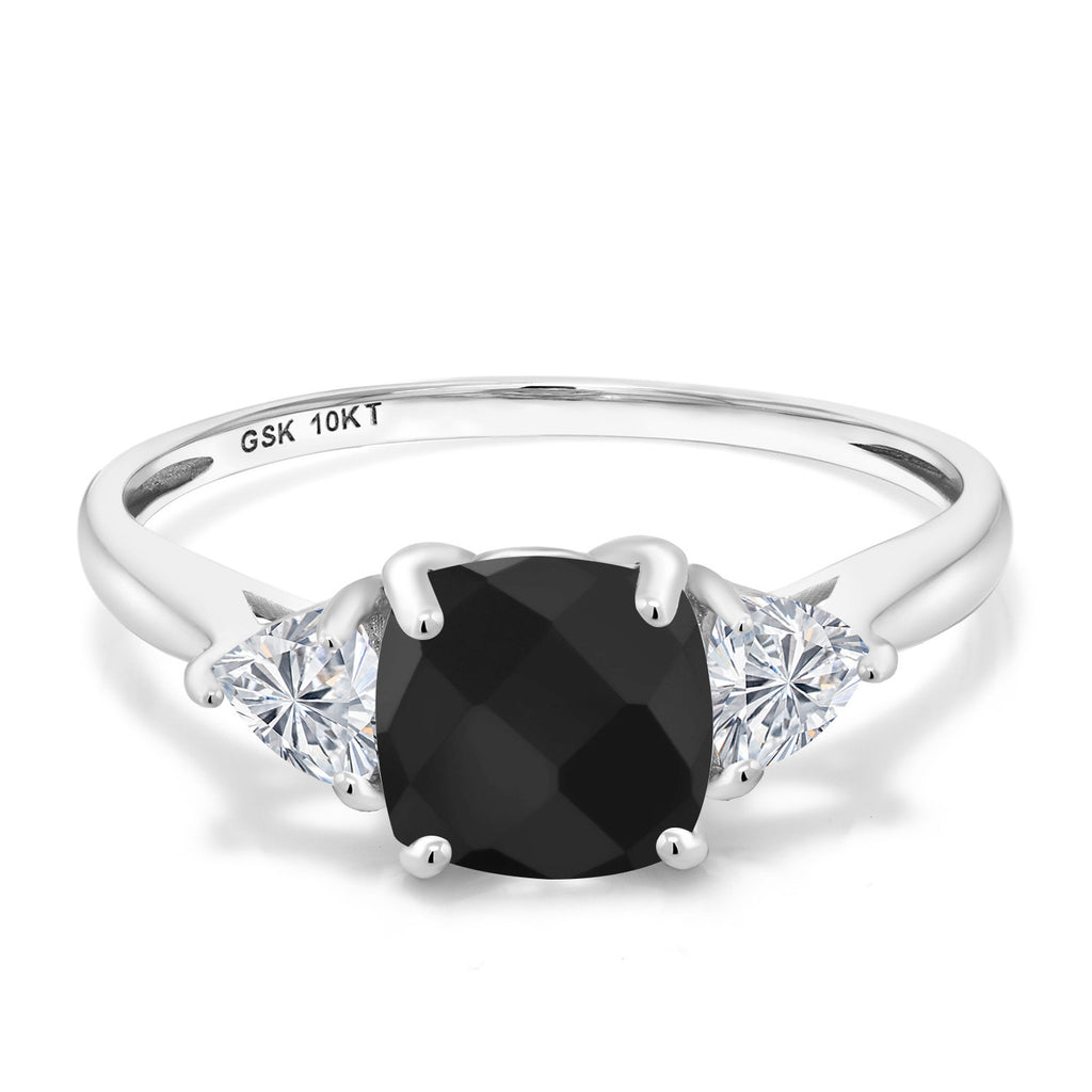 Ring in 10K White Gold