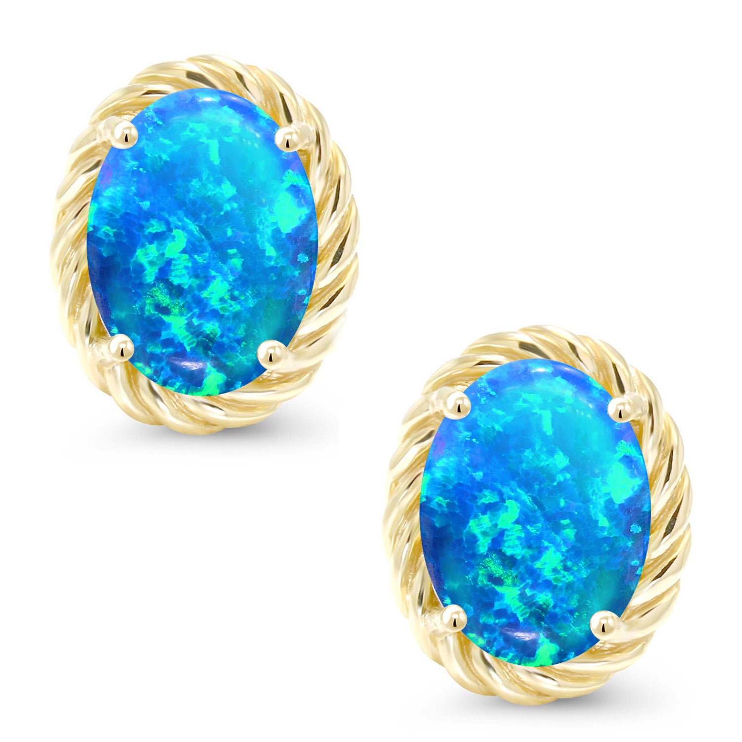 Earrings in 14K Yellow Gold