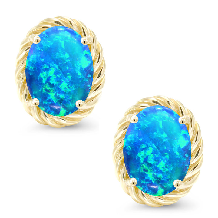 Earrings in 14K Yellow Gold