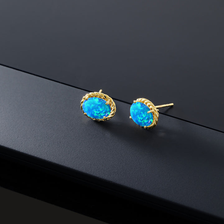 Earrings in 14K Yellow Gold