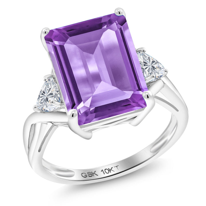 Ring in 10K White Gold