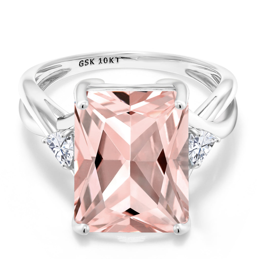 Ring in 10K White Gold