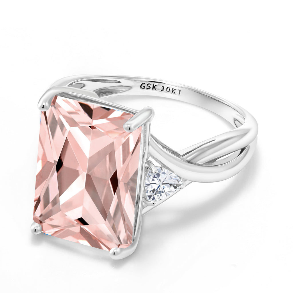 Ring in 10K White Gold