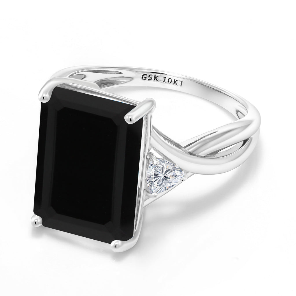 Ring in 10K White Gold