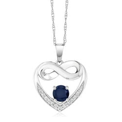 Pendant in 10K White Gold