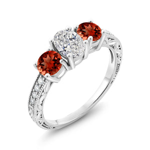 Ring in 10K White Gold