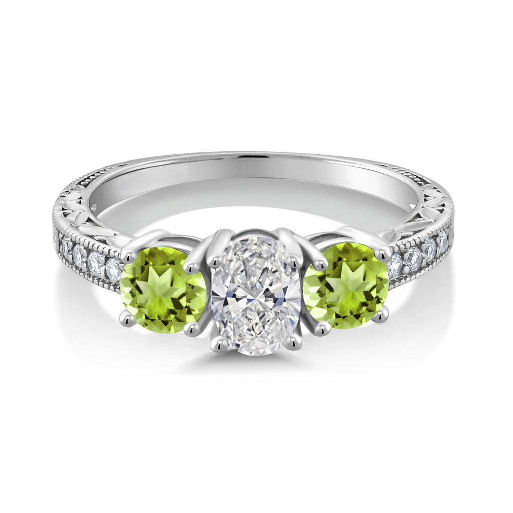 Ring in 10K White Gold