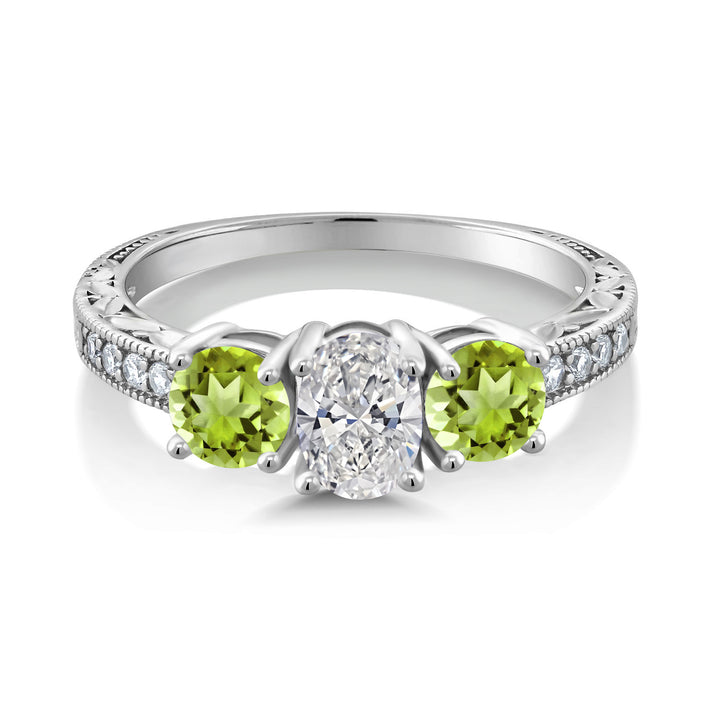 Ring in 10K White Gold