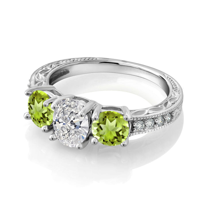 Ring in 10K White Gold