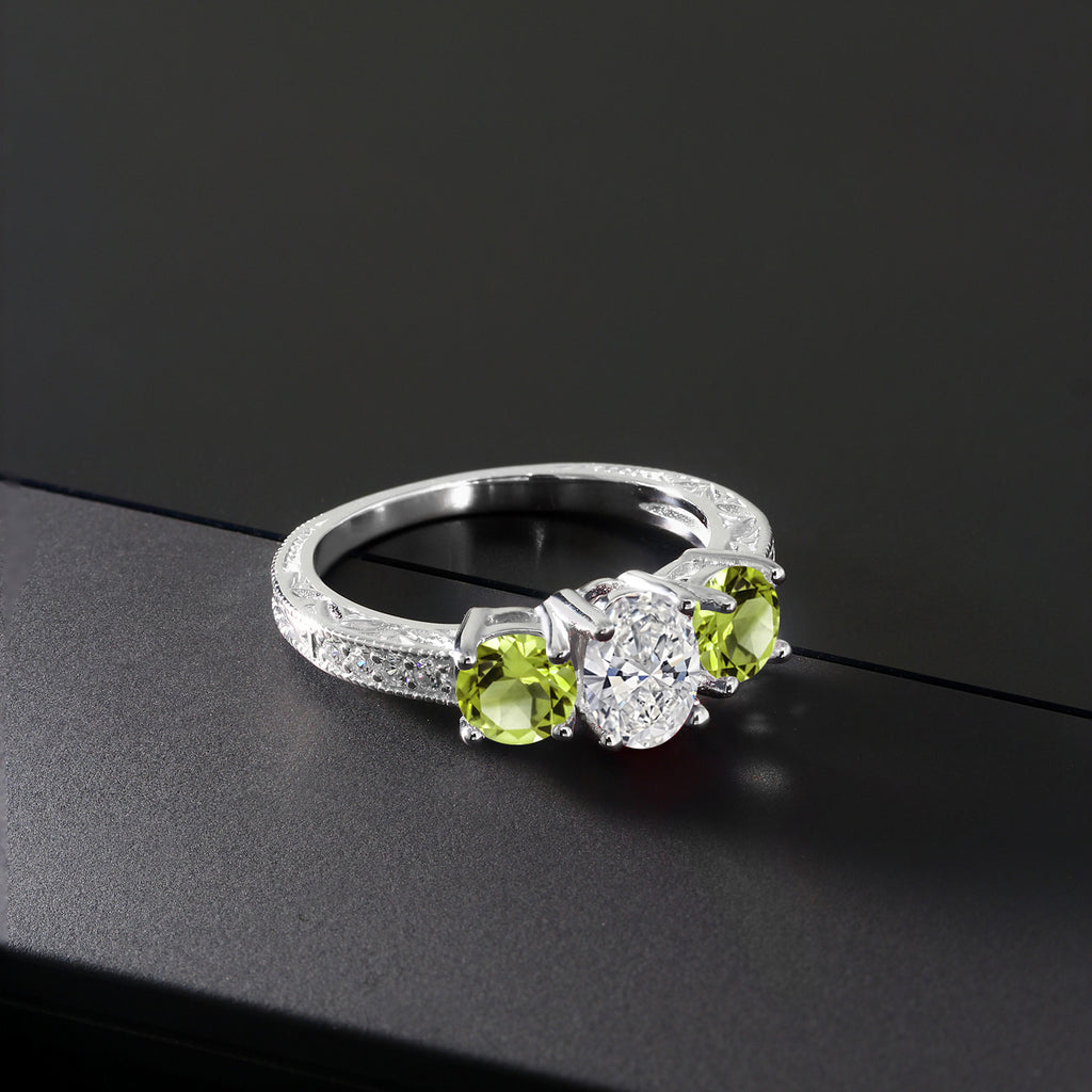 Ring in 10K White Gold