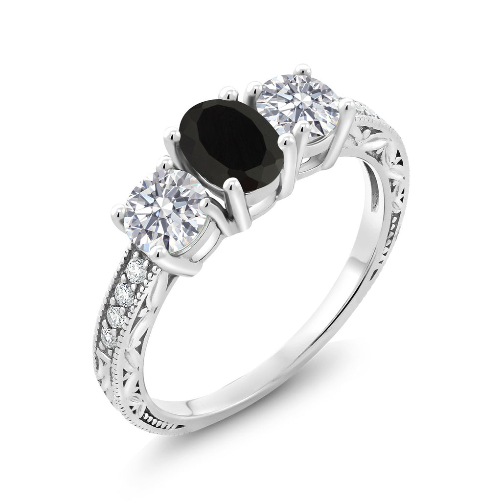 Ring in 10K White Gold