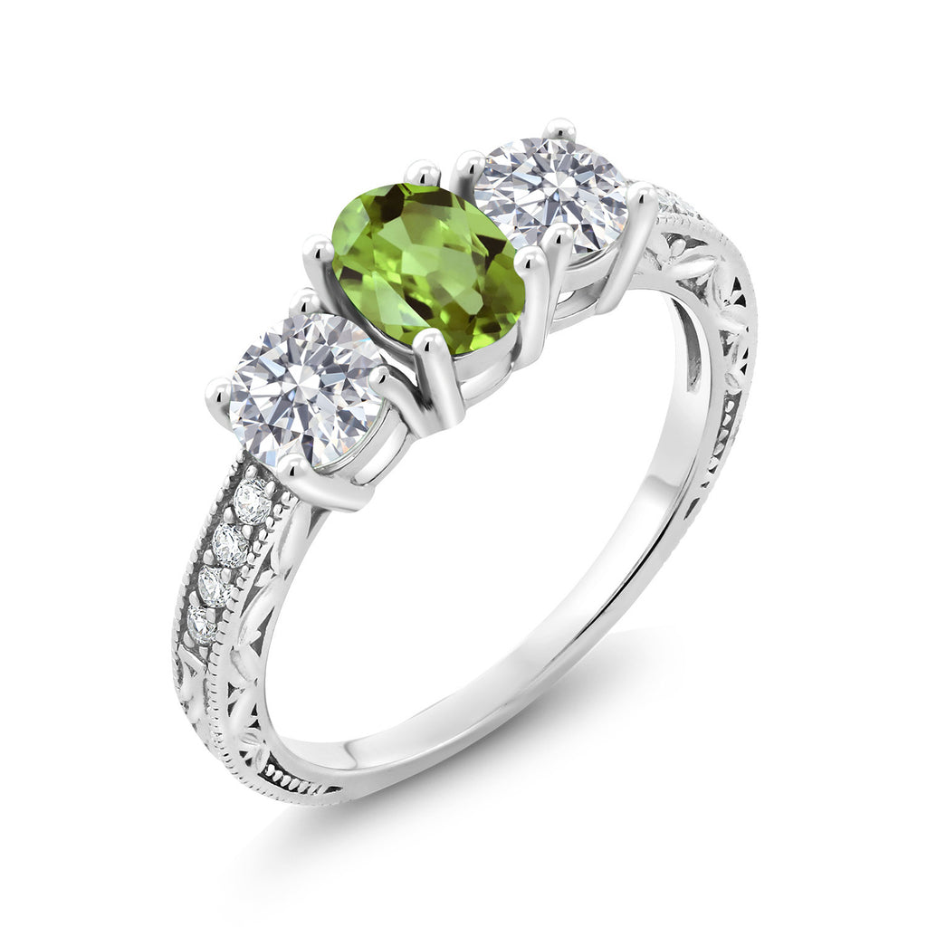 Ring in 10K White Gold