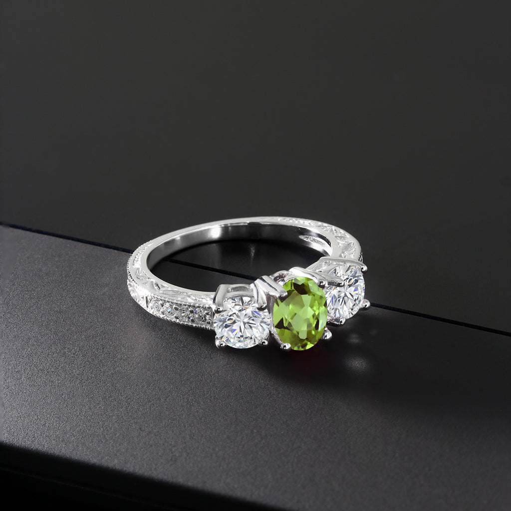 Ring in 10K White Gold