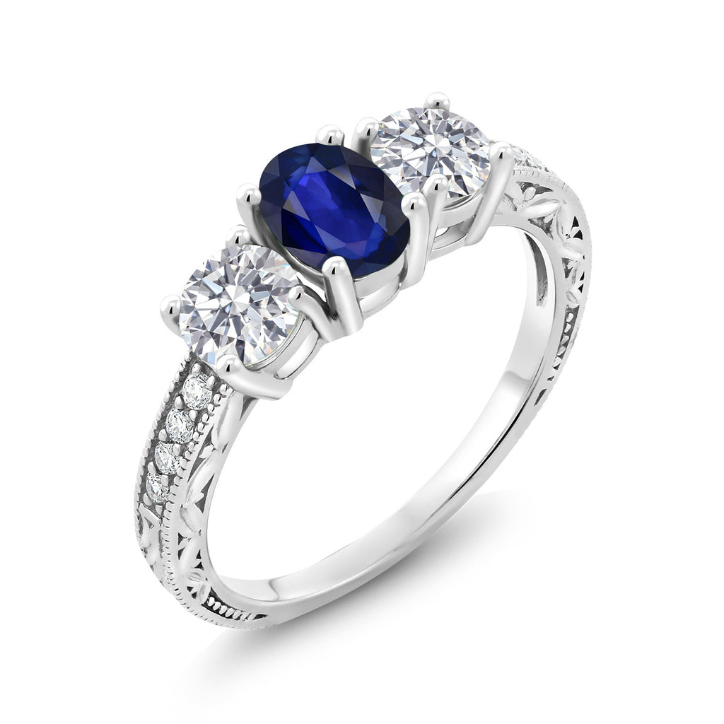 Ring in 10K White Gold