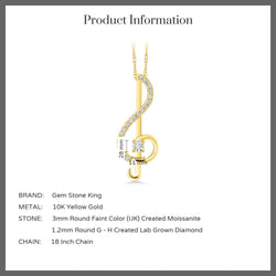 Pendant in 10K Yellow Gold