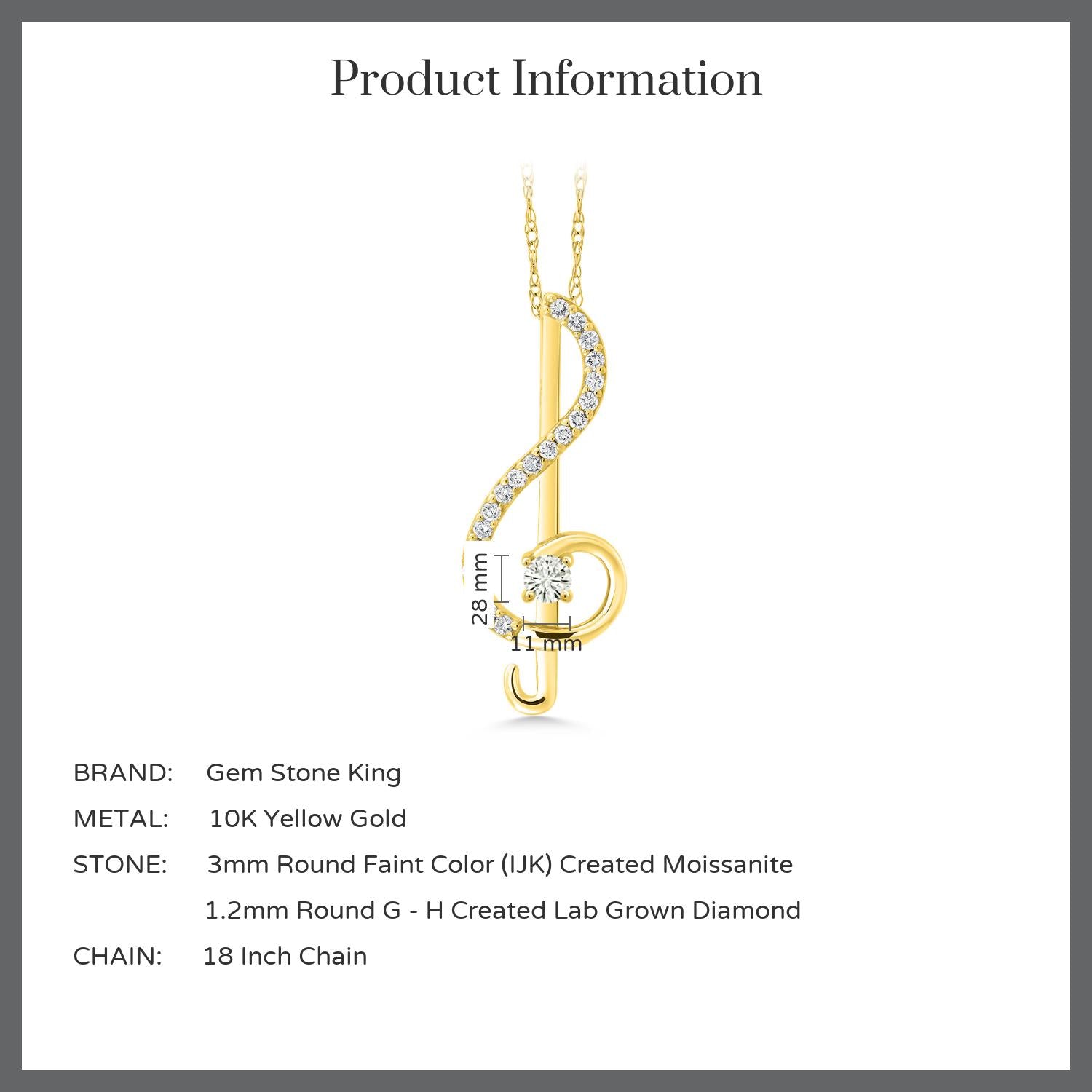 Pendant in 10K Yellow Gold