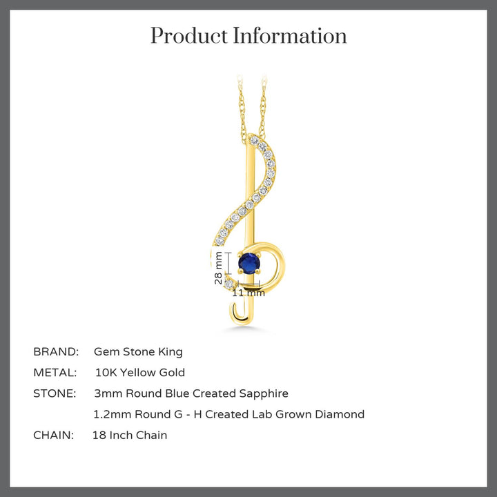 Pendant in 10K Yellow Gold