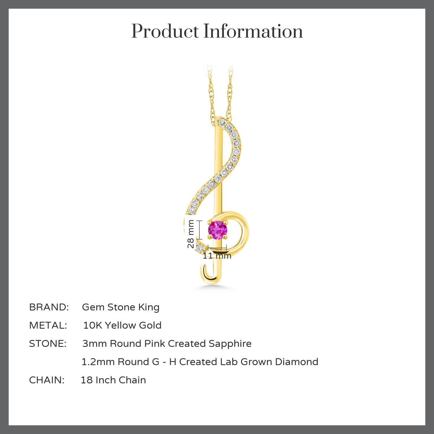 Pendant in 10K Yellow Gold