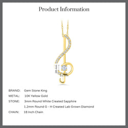 Pendant in 10K Yellow Gold
