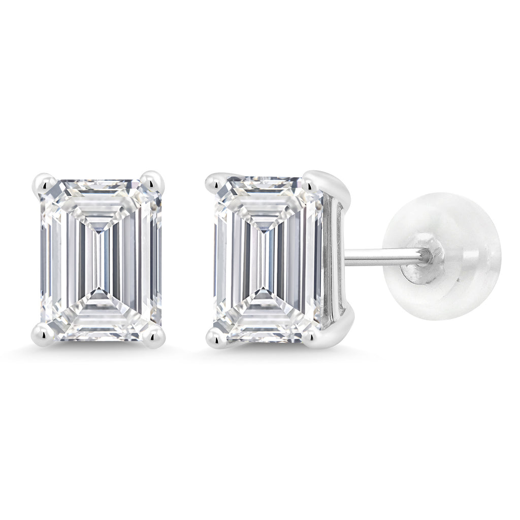 14K White Gold_2.00_Earrings in 14K White Gold